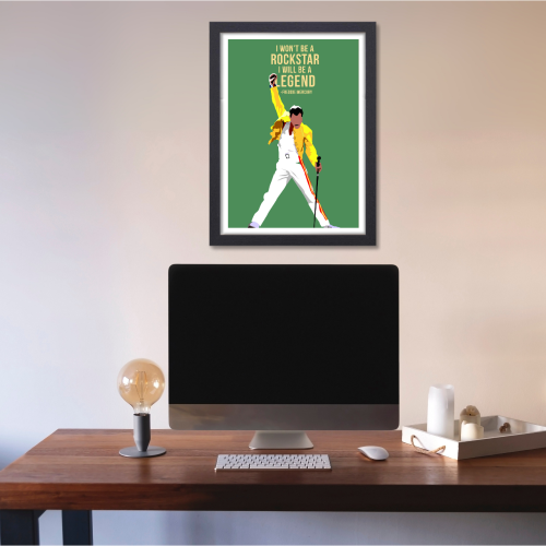 Freddie Mercury Poster Frame British Singer-Songwriter Art work Canvas Painting Framed Posters Rock Music Band Singers Photo Frames for wall Decor Restraunt Cafe Livingroom Dining Hall Bedroom Office & Home wall Decoration, freddie mercury poster, freddie mercury live aid, freddie mercury poster black & white, freddie mercury posters uk, freddie mercury poster framed, freddie mercury poster hd, freddie mercury poster art, freddie mercury poster pink, singers posters design, posters for wall posters for room