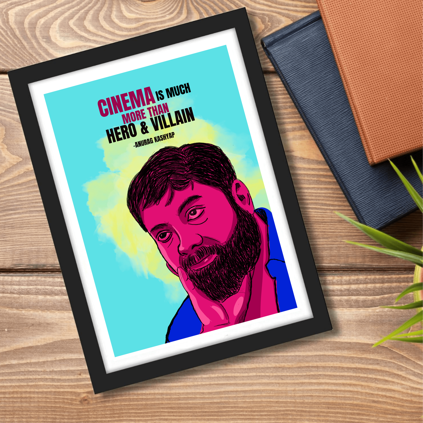 Anurag Kashyap Quote Artwork | Poster | Frame | Canvas