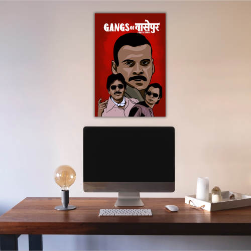 manoj bajpayee gangs of wasseypur poster images, manoj bajpayee gangs of wasseypur poster framed, manoj bajpayee gangs of wasseypur poster frame download, manoj bajpayee poster, manoj bajpayee movie poster, manoj bajpayee pic, manoj bajpayee photos, manoj bajpayee pictures, manoj bajpayee painting, manoj bajpayee painting poster, Faisal Khan Gangs Of Wasseypur Poster Frame Bollywood Movie Framed Posters Movies Series Quote Artwork Canvas Painting Photo Frames For Wall Decor Restraunt Cafe Bedroom Living Roo