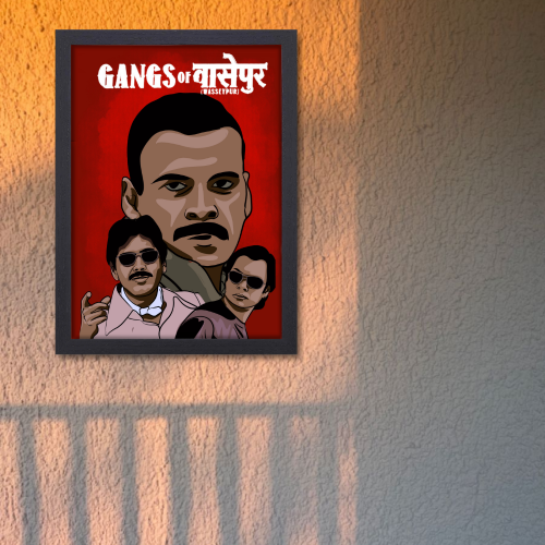 Manoj Bajpayee Gangs Of Wasseypur Poster Frame Bollywood Movie Framed Posters Movies Series Quote Artwork Canvas Painting Photo Frames For Wall Decor Restraunt Cafe Bedroom Living Room Decoration Home Office, manoj bajpayee gangs of wasseypur poster hd, manoj bajpayee gangs of wasseypur posters, manoj bajpayee gangs of wasseypur poster design, manoj bajpayee gangs of wasseypur poster image, manoj bajpayee gangs of wasseypur poster photo, manoj bajpayee gangs of wasseypur poster download