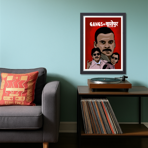 Manoj Bajpayee Gangs Of Wasseypur Poster Frame Bollywood Movie Framed Posters Movies Series Quote Artwork Canvas Painting Photo Frames For Wall Decor Restraunt Cafe Bedroom Living Room Decoration Home Office, manoj bajpayee gangs of wasseypur poster hd, manoj bajpayee gangs of wasseypur posters, manoj bajpayee gangs of wasseypur poster design, manoj bajpayee gangs of wasseypur poster image, manoj bajpayee gangs of wasseypur poster photo, manoj bajpayee gangs of wasseypur poster download