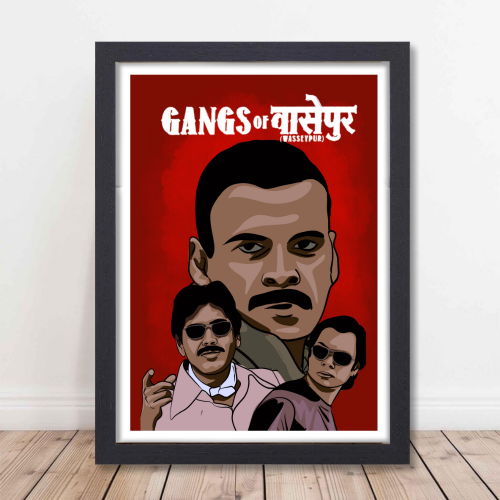 Manoj Bajpayee Gangs Of Wasseypur Poster Frame Bollywood Movie Framed Posters Movies Series Quote Artwork Canvas Painting Photo Frames For Wall Decor Restraunt Cafe Bedroom Living Room Decoration Home Office, manoj bajpayee gangs of wasseypur poster hd, manoj bajpayee gangs of wasseypur posters, manoj bajpayee gangs of wasseypur poster design, manoj bajpayee gangs of wasseypur poster image, manoj bajpayee gangs of wasseypur poster photo, manoj bajpayee gangs of wasseypur poster download