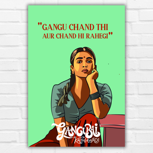 Bollywood Poster Gangubai Frame Movies Artwork Framed Posters Actress Alia Bhatt Dilaouges Quotes Canvas Painting Photo Frames For Wall Decor Restraunt Cafe Living room Bedroom Dining Hall Kitchen Office & Home Decoration, gangubai kathiawadi poster, gangubai kathiawadi poster hd, gangubai kathiawadi movie poster, gangubai kathiawadi real poster, gangubai movie poster, gangubai movie poster framed, gangubai film poster, gangubai poster, gangubai poster hd,  bollywood movies poster, bollywood movies poster 