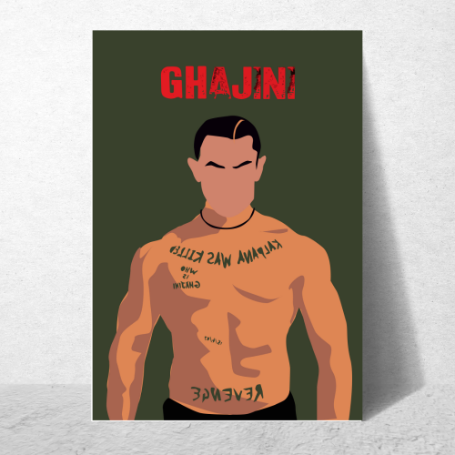 Ghajini Movie Poster Frame Actor Amir Khan Movies Framed Posters Bollywood Artwork Canvas Painting PHoto Frames For Wall Decor Bedroom Living Room Decoration Home Office walls Restraunt Cafe, Ghajini movie poster, Ghajini movie poster tamil, Ghajini telugu movie poster, Ghajini film poster, Ghajini hindi movie poster, Ghajini movie ka poster, Ghajini poster, Ghajini poster hd, Ghajini poster surya, Ghajini poster framed, aamir khan movie poster, aamir khan new movie poster, aamir khan all movie poster