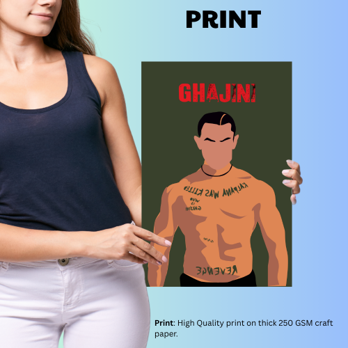 Ghajini Movie Poster Frame Actor Amir Khan Movies Framed Posters Bollywood Artwork Canvas Painting PHoto Frames For Wall Decor Bedroom Living Room Decoration Home Office walls Restraunt Cafe, Ghajini movie poster, Ghajini movie poster tamil, Ghajini telugu movie poster, Ghajini film poster, Ghajini hindi movie poster, Ghajini movie ka poster, Ghajini poster, Ghajini poster hd, Ghajini poster surya, Ghajini poster framed, aamir khan movie poster, aamir khan new movie poster, aamir khan all movie poster