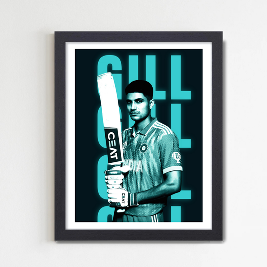 Shubhman Gill Frame Shubhman Gill Poster, Indian Cricketers Photo Frame, Motivational Quote Framed, Shubhman Gill Frame, Shubhman Photo frame, Cricketers Stickers, Cricketers Posters for wall, Cricketers Poster set, Poster Rohit Sharma Virat Kohli dhoni poster frame For wall decor Home Wall room office living building hall bedroom hostel Boys wall photo Motivational quote Jersey Bat Helmet Ball, Virat Kohli Virat Kohli RCB Kohli poster Virat Kohli photo Virat Kohli fan art Virat Kohli image Virat Kohli wall