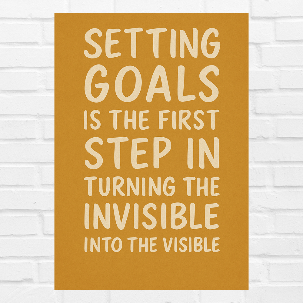 Motivational Quotes Poster Motivation Quote Posters Inspiring Lines Painting Stickers for Living room bedroom kitchen Dining hall & office wall decor Study room Library Students (with frame or without frame)