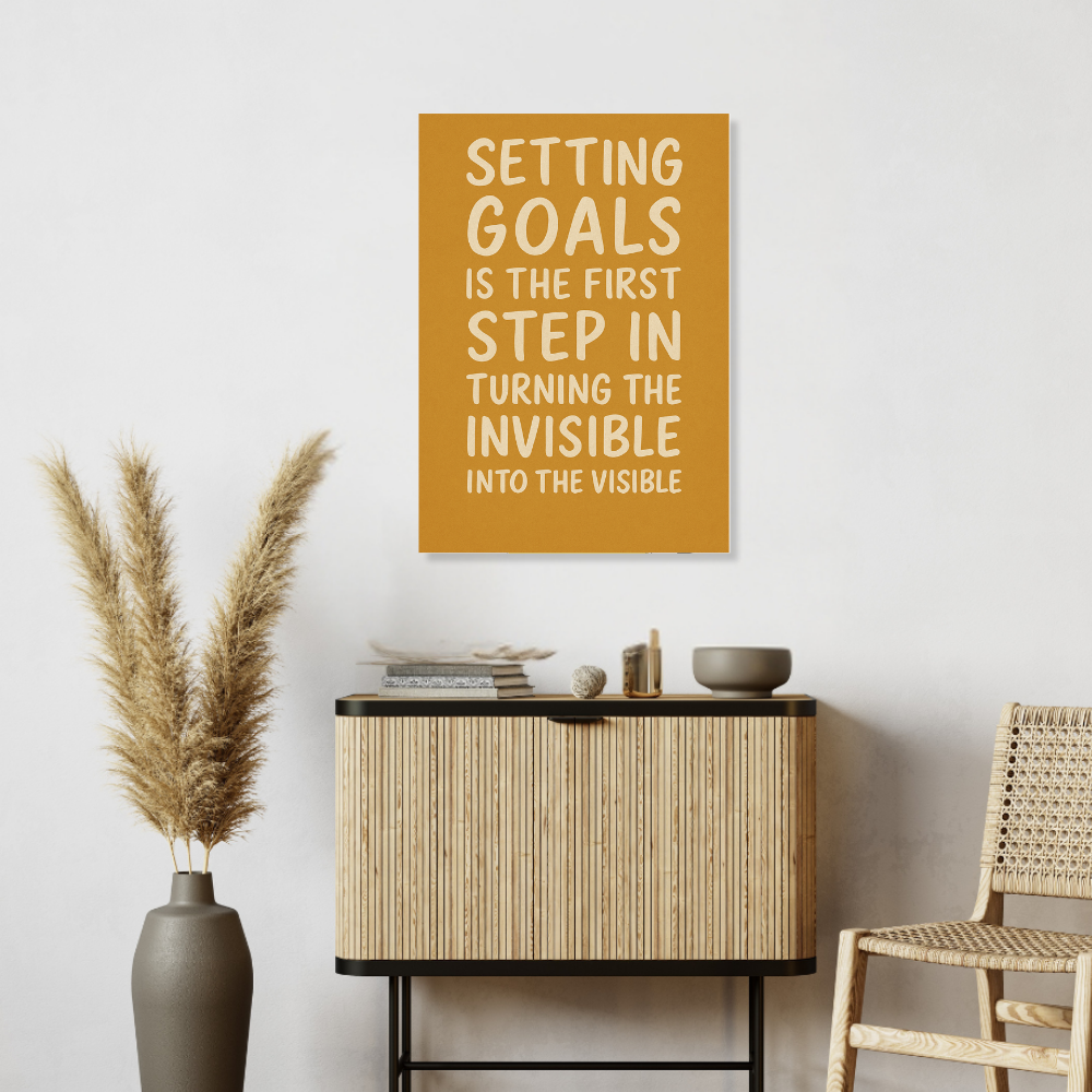 Motivational Quotes Poster Motivation Quote Posters Inspiring Lines Painting Stickers for Living room bedroom kitchen Dining hall & office wall decor Study room Library Students (with frame or without frame)