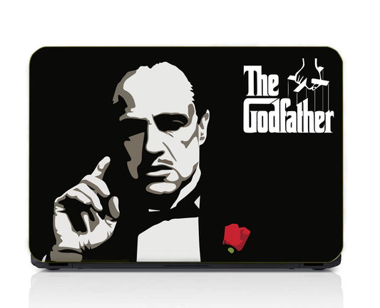 The Godfather Hollywood Movie Black Color Motivational  Movies Waterproof Laptopskin