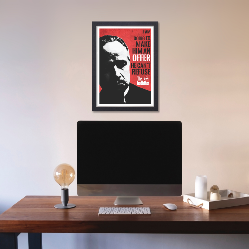 The Godfather Film Poster Frame Hollywood Movies Series Framed Posters Movie Artwork Canvas Painting Photo Frames For Wall Decor Living Room Bedroom  Study Room Restraunt Cafe Office & Home Decoration, The Godfather poster original, The Godfather poster 4k, The Godfather poster hd, The Godfather movie poster 1972, The Godfather movie poster framed, The Godfather movie poster hd, The Godfather movie poster 27x40, The Godfather movie poster font, The Godfather movie poster 4k, The Godfather movie posters