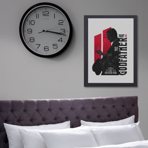 The Godfather Movie Poster Frame Hollywood Movies Art Crime Series Framed Posters Film Artwork Canvas Painting Photo Frames For Wall Decor Living Room Bedroom  Study Room Restraunt Cafe Office Home Decoration