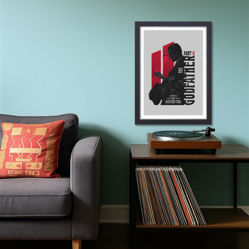 The Godfather Movie Poster Frame Hollywood Movies Art Crime Series Framed Posters Film Artwork Canvas Painting Photo Frames For Wall Decor Living Room Bedroom  Study Room Restraunt Cafe Office Home Decoration