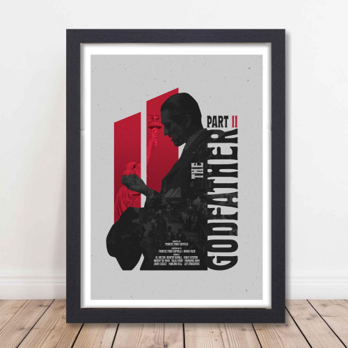 The Godfather Movie Poster Frame Hollywood Movies Art Crime Series Framed Posters Film Artwork Canvas Painting Photo Frames For Wall Decor Living Room Bedroom  Study Room Restraunt Cafe Office Home Decoration