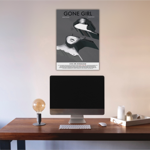 Gone Girl original movie poster, Gone Girl official movie poster, Gone Girl 2014 movie poster, Gone Girl movie poster frames, Gone Girl poster frame