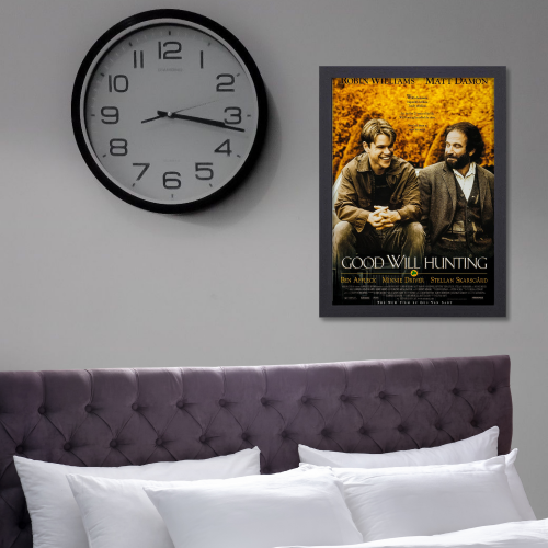Good Will Hunting Movie Poster Frame Romance Drama Film Artwork Framed Posters Hollywood Movies Canvas Painting Artwork Photo Frames for Wall Decor Home Decoration Living Room Bedroom Office Restraunt Cafe, good will hunting movie poster, good will hunting movie poster hd, good will hunting movie poster framed, good will hunting movie poster art, good will hunting movie poster original, good will hunting movie poster imdb, good will hunting movie poster 24x36, good will hunting official movie poster