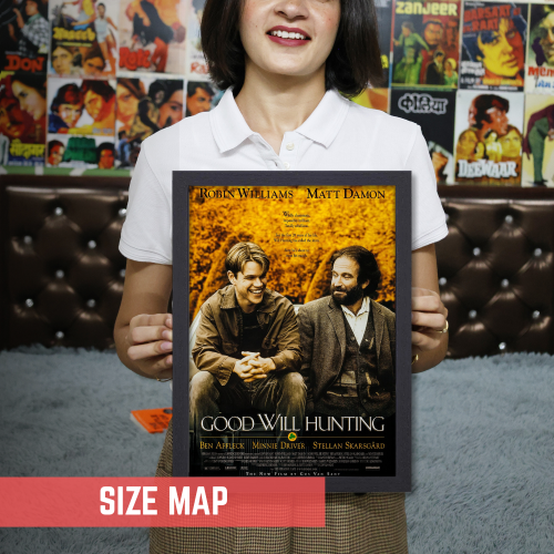 Good Will Hunting Movie Poster Frame Romance Drama Film Artwork Framed Posters Hollywood Movies Canvas Painting Artwork Photo Frames for Wall Decor Home Decoration Living Room Bedroom Office Restraunt Cafe, good will hunting movie poster, good will hunting movie poster hd, good will hunting movie poster framed, good will hunting movie poster art, good will hunting movie poster original, good will hunting movie poster imdb, good will hunting movie poster 24x36, good will hunting official movie poster