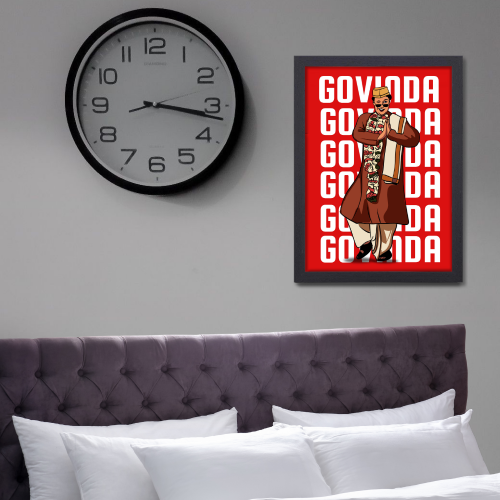 Superstar Actor Govinda Poster Frame Movie Actors Artwork Framed Posters Bollywood Movies Canvas Painting Photo Frames for Wall Decor Bedroom Living Room Decoration Home Office walls Restraunt Cafe, Govinda poster, Govinda movie poster, Govinda ka poster, Govinda old movie poster, Govinda all  movie poster, Govinda movies posters, Govinda poster colour 501, Govinda avtar poster, Bollywood actor pooster, Indian actor poster, Bollywood star poster, Bollywood actor movie poster