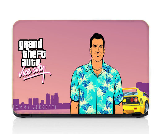 Grand Theft Auto Video game series Gaming Waterproof Colorfull Laptopskin