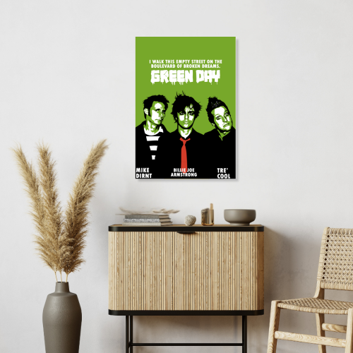 Green Day Poster Frame Singers Artwork Music Band Musician Framed Posters for Livingroom Bedroom Dining Hall Kitchen modern classic rock wall art for music lovers music band Frames, music band framed, music band posters for wall, music band posters sets for wall, Painting Wallpaper Sticker The Beatles, Kurt Cobain Michael Jackson jimi hendrix elvis, Green day poster, green day poster ideas, singers posters design, posters for wall posters for room decor, posters for bedroom, posters for wall decor