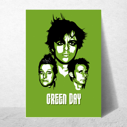 Green Day Poster Frame American Rock Band Framed Posters Singers Artwork Canvas Paintings Photo Frame Music Musicians Wall Art For Cafe Restraunt Hotel Studio Livingroom Bedroom Home & Office Decoration, Green Day Poster Frame Singers Artwork Music Band Musician Framed Posters for Livingroom Bedroom Dining Hall Kitchen modern classic rock wall art for music lovers music band Frames, music band framed, music band posters for wall, music band posters sets for wall, Painting Wallpaper Sticker The Beatles