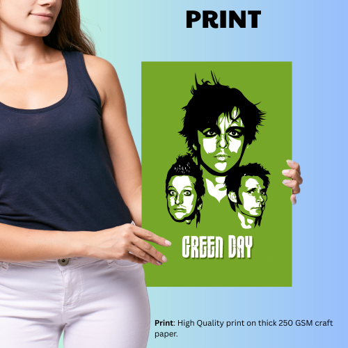 Green Day Poster Frame American Rock Band Framed Posters Singers Artwork Canvas Paintings Photo Frame Music Musicians Wall Art For Cafe Restraunt Hotel Studio Livingroom Bedroom Home & Office Decoration, Green Day Poster Frame Singers Artwork Music Band Musician Framed Posters for Livingroom Bedroom Dining Hall Kitchen modern classic rock wall art for music lovers music band Frames, music band framed, music band posters for wall, music band posters sets for wall, Painting Wallpaper Sticker The Beatles