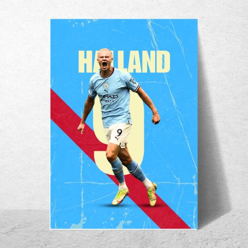 Erling Haaland Poster Frame Norwegian Footballer Framed Posters  Game Sport Players Artwork Canvas Painting with Photo Frames for wall decor for Livingroom restraunt cafe Boys room bedroom turf Home & Office Decoration, erling haaland poster, erling haaland poster man city, erling haaland signed poster, erling haaland framed poster, erling haaland frame, erling haaland framed poster, erling haaland framed jersey, erling haaland signed jersey framed, erling haaland wall art, erling haaland wall sticker