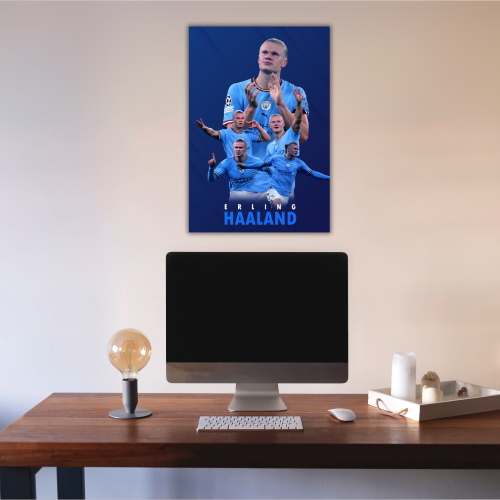 Erling Haaland Poster Frame Norwegian Footballer Framed Posters  Game Sport Players Artwork Canvas Painting with Photo Frames for wall decor for Livingroom restraunt cafe Boys room bedroom turf Home & Office Decoration, erling haaland poster, erling haaland poster man city, erling haaland signed poster, erling haaland framed poster, erling haaland frame, erling haaland framed poster, erling haaland framed jersey, erling haaland signed jersey framed, erling haaland wall art, erling haaland wall sticker
