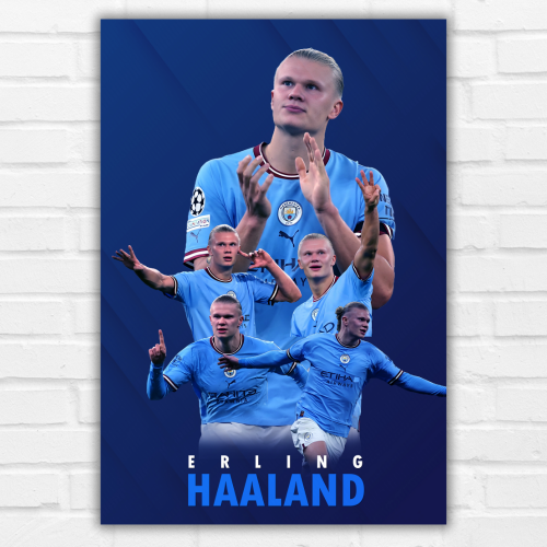 Erling Haaland Poster Frame Norwegian Footballer Framed Posters  Game Sport Players Artwork Canvas Painting with Photo Frames for wall decor for Livingroom restraunt cafe Boys room bedroom turf Home & Office Decoration, erling haaland poster, erling haaland poster man city, erling haaland signed poster, erling haaland framed poster, erling haaland frame, erling haaland framed poster, erling haaland framed jersey, erling haaland signed jersey framed, erling haaland wall art, erling haaland wall sticker