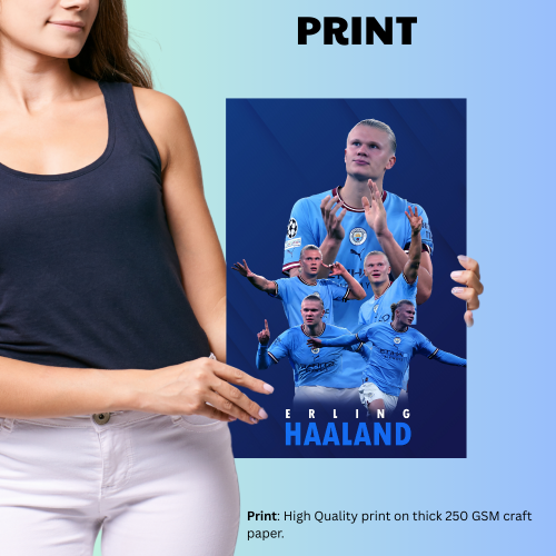 Erling Haaland Poster Frame Norwegian Footballer Framed Posters  Game Sport Players Artwork Canvas Painting with Photo Frames for wall decor for Livingroom restraunt cafe Boys room bedroom turf Home & Office Decoration, erling haaland poster, erling haaland poster man city, erling haaland signed poster, erling haaland framed poster, erling haaland frame, erling haaland framed poster, erling haaland framed jersey, erling haaland signed jersey framed, erling haaland wall art, erling haaland wall sticker
