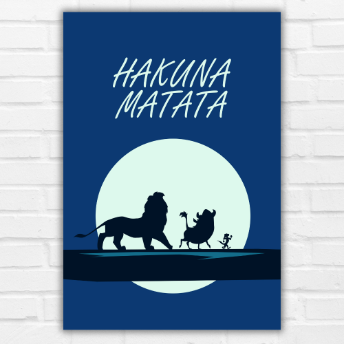 Hakuna Matata Movie Poster Frame Animation Film Design Artwork Framed Posters Hollywood Movies Canvas Painting Photo Frames For Wall Decor Living Room Bedroom  Study Room Restraunt Cafe Office & Home Decoration, animation movies poster hakuna matata film, Hakuna Matata Wallpaper 4K, Hakuna Matata poster, Hakuna Matata poster amazon, Hakuna Matata poster kinder, lion king Hakuna Matata poster, Hakuna Matata wall poster, Hakuna Matata pic, Hakuna Matata picture, Hakuna Matata movie poster hd