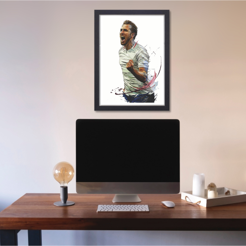 Harry Kane Poster Frame English Footballers Framed Posters Football Player World Cup Sports soccer Players Artwork Canvas Painting Photo Frames wall decor for Livingroom restraunt cafe Boys room bedroom turf Home & Office Decoration, harry kane poster, harry kane poster england, harry kane poster amazon, harry kane poster bayern, harry kane prints, harry kane tottenham poster, signed harry kane poster, harry kane framed shirt, harry kane framed picure, harry kane signed frame, harry kane signed framed shirt