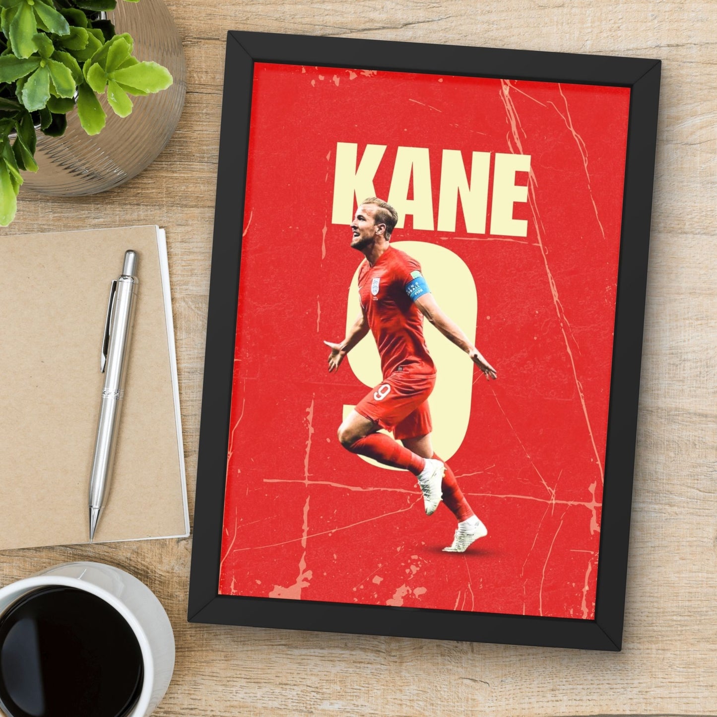 Harry Kane Football Player Art