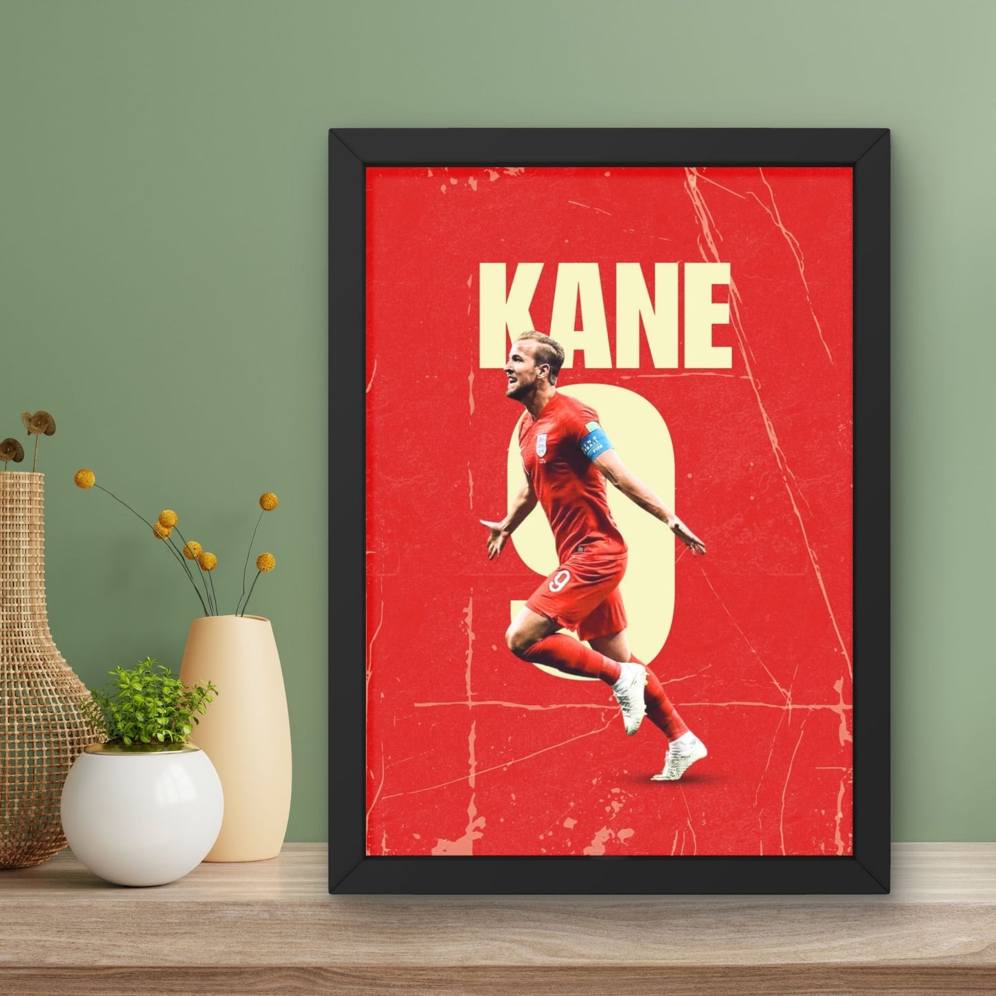 Harry Kane Football Player Art