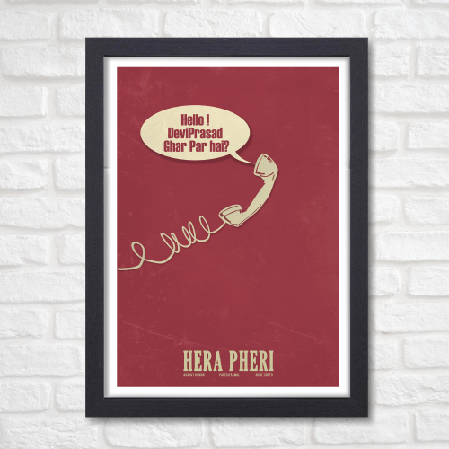 Hera Pheri Movie Poster Frame Bollywood Movies Artwork Framed Posters Funny Movie Quote Dilogues Photo Frames For Wall Decor Restraunt Cafe Bedroom Living Room Decoration Home Office, hera pheri poster, hera pheri poster hd, hera pheri movie poster, hera pheri movie poster hd, hera pheri film poster, hera pheri 3 poster, hera pheri poster frame, hera pheri poster framed, hera pheri poster framed hd, hera pheri poster framed print, bollywood movies poster hd