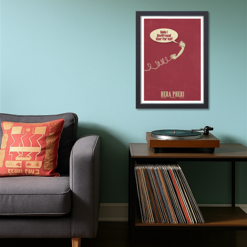 Hera Pheri Movie Poster Frame Bollywood Movies Artwork Framed Posters Funny Movie Quote Dilogues Photo Frames For Wall Decor Restraunt Cafe Bedroom Living Room Decoration Home Office, hera pheri poster, hera pheri poster hd, hera pheri movie poster, hera pheri movie poster hd, hera pheri film poster, hera pheri 3 poster, hera pheri poster frame, hera pheri poster framed, hera pheri poster framed hd, hera pheri poster framed print, bollywood movies poster hd