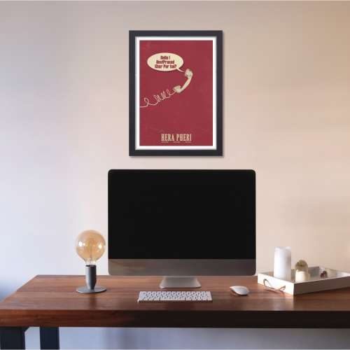 Hera Pheri Movie Poster Frame Bollywood Movies Artwork Framed Posters Funny Movie Quote Dilogues Photo Frames For Wall Decor Restraunt Cafe Bedroom Living Room Decoration Home Office, hera pheri poster, hera pheri poster hd, hera pheri movie poster, hera pheri movie poster hd, hera pheri film poster, hera pheri 3 poster, hera pheri poster frame, hera pheri poster framed, hera pheri poster framed hd, hera pheri poster framed print, bollywood movies poster hd