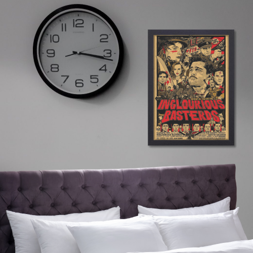 Inglourious Basterds Movie Poster Frame Movie Artwork Framed Posters Hollywood Action Film Canvas Painting Photo Frame for Wall Decor Home Decoration Living Room Bedroom Office Study Room Cafe, inglourious poster, hollywood movies poster, hollywood moviesposter images, hollywood movies poster 4k, hollywood movies posters hd, hollywood movies poster 2025, hollywood movies poster design, hollywood movie posters photos, hollywood movie posters store, hollywood movie poster background, hollywood movie poster