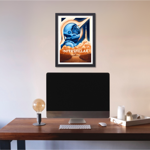 Intersteller Movie Poster Frame Motivational Quotes Artwork Framed Posters Hollywood Movies Canvas Painting Photo Frames for Wall Decor Home Decoration Living Room Bedroom Office Study Room Cafe, Intersteller movie poster, Intersteller movie poster 4k, Intersteller movie poster hd, Intersteller movie poster framed, Intersteller movie poster original, Intersteller movie poster 24x36, Intersteller movie poster 70x40, Intersteller movie poster official, Intersteller movie wall poster, Intersteller movie wall 