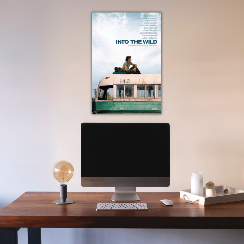 into the wild movie wall frame, into the wild wall frames, into the wild movie poster framed, 
