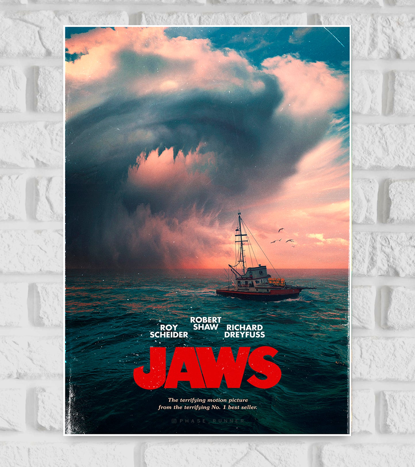 Jaws Movie Art work