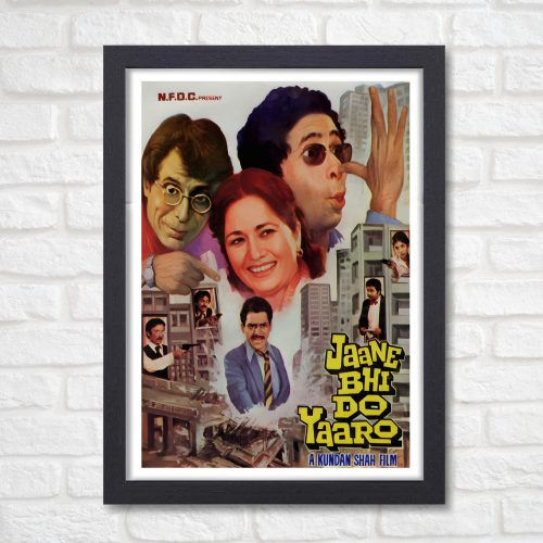 Bollywood Poster Jaane Bhi Do Yaaro Classic Movie Frame Movie Artwork Canvas Painting Framed Posters Wall Decor Photo Frames For Restraunt cafe Bedroom Living Room Decoration Home Office restro, jaane bhi do yaaro movie poster, jaane bhi do yaaro poster, jaane bhi do yaaro wall poster, jaane bhi do yaaro wall poster download, jaane bhi do yaaro wall posters, jaane bhi do yaaro poster frame, jaane bhi do yaaro movie wall posters, jaane bhi do yaaro movie wall poster flm, bollywood movies poster hd