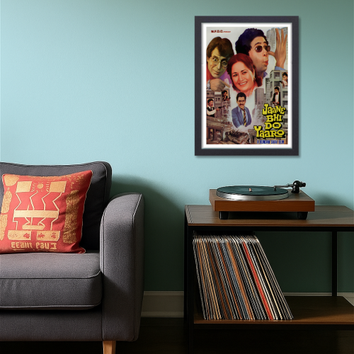Bollywood Poster Jaane Bhi Do Yaaro Classic Movie Frame Movie Artwork Canvas Painting Framed Posters Wall Decor Photo Frames For Restraunt cafe Bedroom Living Room Decoration Home Office restro, jaane bhi do yaaro movie poster, jaane bhi do yaaro poster, jaane bhi do yaaro wall poster, jaane bhi do yaaro wall poster download, jaane bhi do yaaro wall posters, jaane bhi do yaaro poster frame, jaane bhi do yaaro movie wall posters, jaane bhi do yaaro movie wall poster flm, bollywood movies poster hd