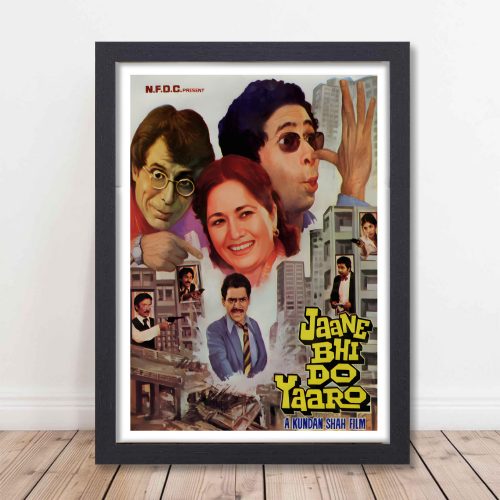 Bollywood Poster Jaane Bhi Do Yaaro Classic Movie Frame Movie Artwork Canvas Painting Framed Posters Wall Decor Photo Frames For Restraunt cafe Bedroom Living Room Decoration Home Office restro, jaane bhi do yaaro movie poster, jaane bhi do yaaro poster, jaane bhi do yaaro wall poster, jaane bhi do yaaro wall poster download, jaane bhi do yaaro wall posters, jaane bhi do yaaro poster frame, jaane bhi do yaaro movie wall posters, jaane bhi do yaaro movie wall poster flm, bollywood movies poster hd