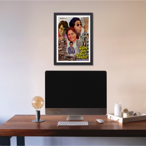 Bollywood Poster Jaane Bhi Do Yaaro Classic Movie Frame Movie Artwork Canvas Painting Framed Posters Wall Decor Photo Frames For Restraunt cafe Bedroom Living Room Decoration Home Office restro, jaane bhi do yaaro movie poster, jaane bhi do yaaro poster, jaane bhi do yaaro wall poster, jaane bhi do yaaro wall poster download, jaane bhi do yaaro wall posters, jaane bhi do yaaro poster frame, jaane bhi do yaaro movie wall posters, jaane bhi do yaaro movie wall poster flm, bollywood movies poster hd