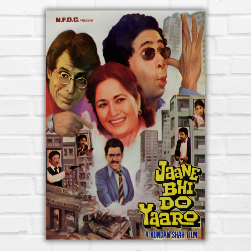 Bollywood Poster Jaane Bhi Do Yaaro Classic Movie Frame Movie Artwork Canvas Painting Framed Posters Wall Decor Photo Frames For Restraunt cafe Bedroom Living Room Decoration Home Office restro, jaane bhi do yaaro movie poster, jaane bhi do yaaro poster, jaane bhi do yaaro wall poster, jaane bhi do yaaro wall poster download, jaane bhi do yaaro wall posters, jaane bhi do yaaro poster frame, jaane bhi do yaaro movie wall posters, jaane bhi do yaaro movie wall poster flm, bollywood movies poster hd