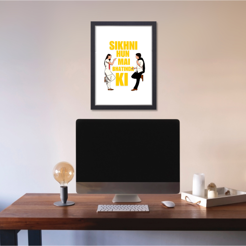 Bollywood Movie Jab We Met Posters Frame kareena kapoor Artwork Framed Posters Movies Dialouges Canvas Painting Photo Frames For Wall Decor Restraunt Cafe Bedroom Living Room Decoration Home Office,  jab we met movie poster, jab we met train poster, jab we met movie poster hd, jab we met poster hd, jab we met minimalist poster, jab we met official poster, jab we met geet poster, jab we met poster original, jab we met movie posters, jab we met kareena kapoor poster, jab we met kareena kapoor photos