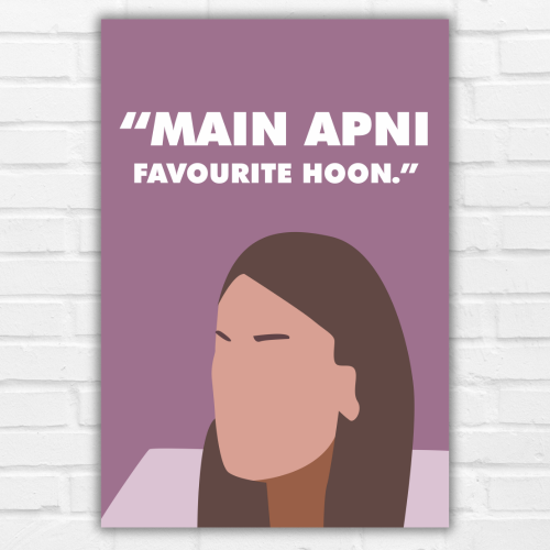 Bollywood Movie Jab We Met Posters Frame kareena kapoor Artwork Framed Posters Movies Dialouges Canvas Painting Photo Frames For Wall Decor Restraunt Cafe Bedroom Living Room Decoration Home Office,  jab we met movie poster, jab we met train poster, jab we met movie poster hd, jab we met poster hd, jab we met minimalist poster, jab we met official poster, jab we met geet poster, jab we met poster original, jab we met movie posters, jab we met kareena kapoor poster, jab we met kareena kapoor photos