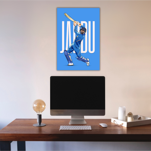 Cricketer Ravindra Jadeja Frame, Cricket Players Photo frame, Cricketers Framed Posters for wall decor, room decor, livingroom, Posters for Boys rooms, hostel Cricket fans (T20 World Cup 2024 Indian Player Ravindra Jadeja Poster, Ravindra Jadeja Photo, Ravindra Jadeja Poster wall, Ravindra Jadeja Photo frame, Jadeja Photo, Jadeja Photo frame Jadeja Poster, Jadeja photo frame, Cricketer Frame, Cricketers Frame, Cricketers Posters for wall, Cricketers Photo frame for wall,