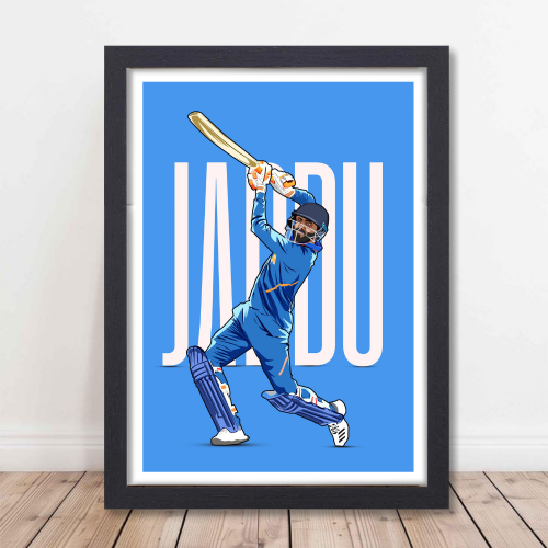 Cricketer Ravindra Jadeja Frame, Cricket Players Photo frame, Cricketers Framed Posters for wall decor, room decor, livingroom, Posters for Boys rooms, hostel Cricket fans (T20 World Cup 2024 Indian Player Ravindra Jadeja Poster, Ravindra Jadeja Photo, Ravindra Jadeja Poster wall, Ravindra Jadeja Photo frame, Jadeja Photo, Jadeja Photo frame Jadeja Poster, Jadeja photo frame, Cricketer Frame, Cricketers Frame, Cricketers Posters for wall, Cricketers Photo frame for wall,