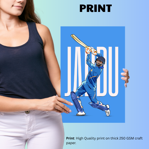 Cricketer Ravindra Jadeja Frame, Cricket Players Photo frame, Cricketers Framed Posters for wall decor, room decor, livingroom, Posters for Boys rooms, hostel Cricket fans (T20 World Cup 2024 Indian Player Ravindra Jadeja Poster, Ravindra Jadeja Photo, Ravindra Jadeja Poster wall, Ravindra Jadeja Photo frame, Jadeja Photo, Jadeja Photo frame Jadeja Poster, Jadeja photo frame, Cricketer Frame, Cricketers Frame, Cricketers Posters for wall, Cricketers Photo frame for wall,